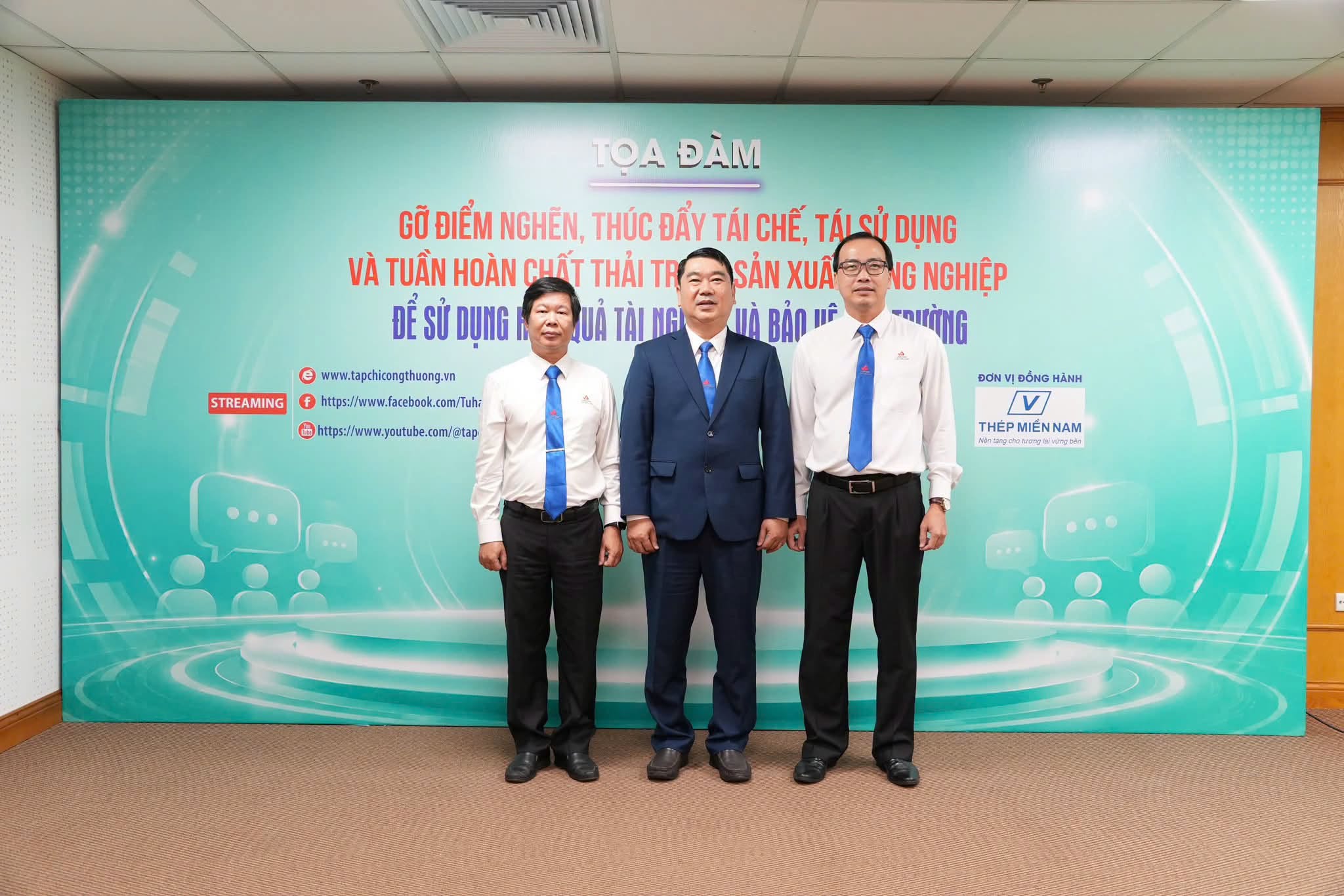 Thép Miền Nam /V/ thúc đẩy thép xanh – Hướng đến phát triển bền vững